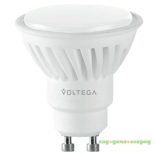 Фото Светодиодная лампа софит Voltega 220V GU10 10W (соответствует 90W) 820Lm 4000K (белый) 7073