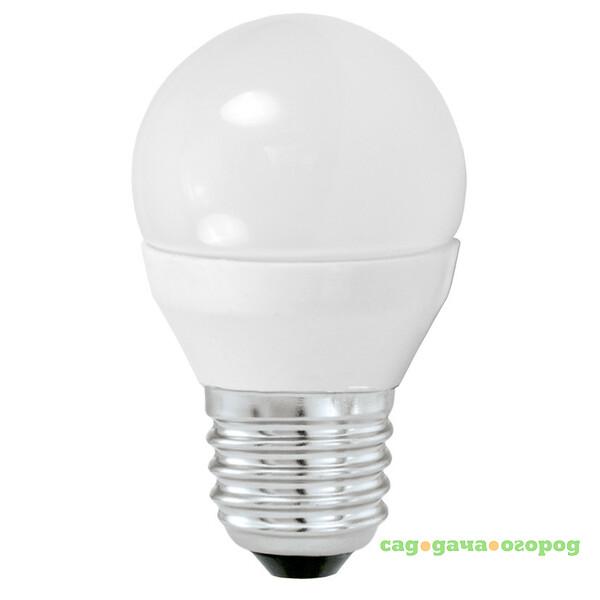 Фото Светодиодная лампа Eglo G45 E27 4W (соответствует 40W) 320Lm 4000К (белый) 10764