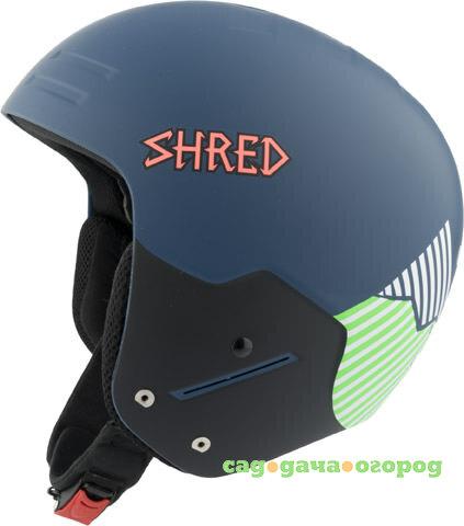 Фото Шлем зимний Shred 16-17 Basher Noshock Needmoresnow Navyblue/Green