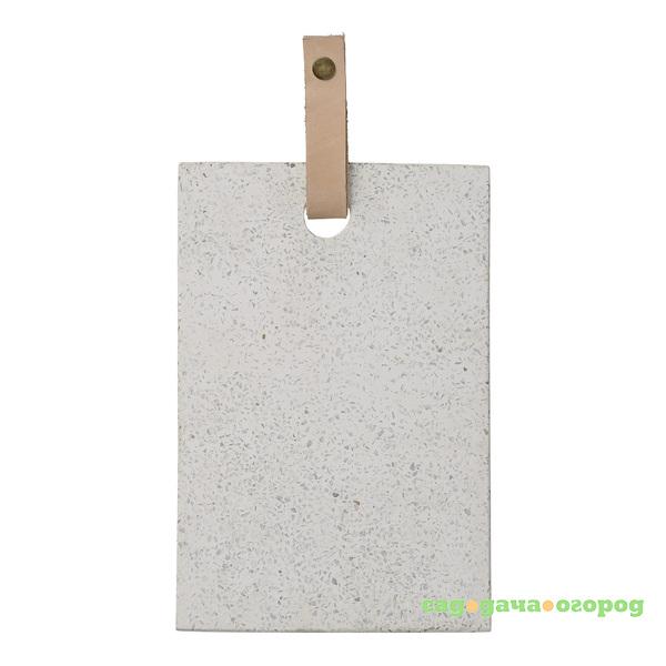 Фото Разделочная доска Terrazzo White