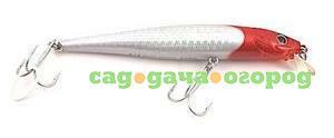 Фото , Воблер Sea Bass Hunter 11S, Laser Clear Red Head, арт.SB11S36