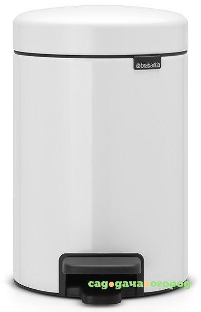 Фото Brabantia NewIcon (5 л) - мусорный бак с педалью 112065