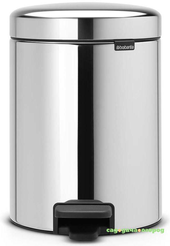 Фото Brabantia NewIcon (3 л) - мусорный бак с педалью 113222