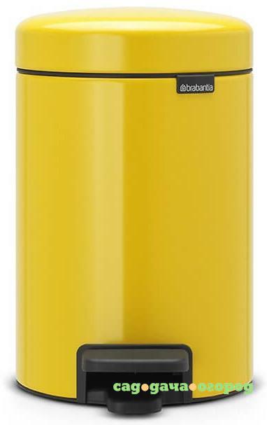 Фото Brabantia NewIcon (3 л) - мусорный бак с педалью 113123