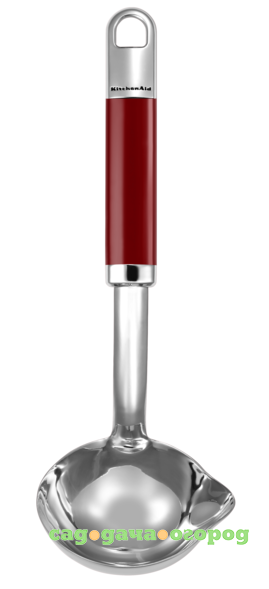 Фото KitchenAid Половник с носиком, красная ручка