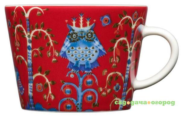 Фото Iittala Taika Чашка для кофе капучино 0,2л, красная