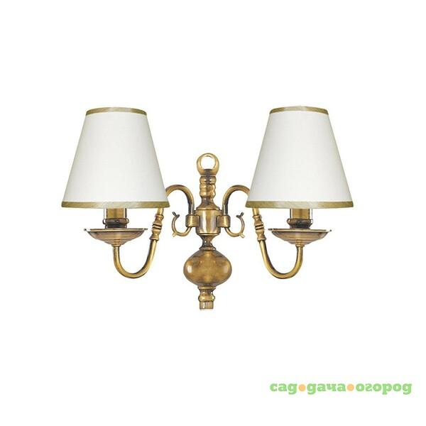 Фото Бра Arte Lamp FLEMISH A1020AP-2AB