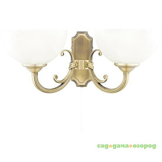 Фото Настенное бра Arte Lamp WINDSOR WHITE A3777AP-2AB