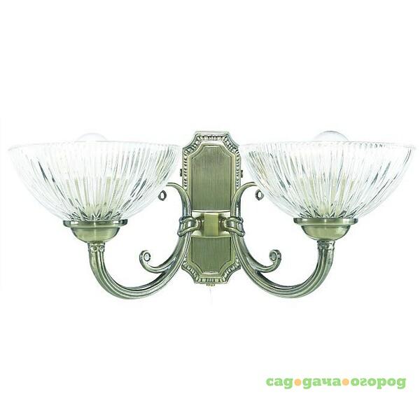 Фото Настенное бра Arte Lamp WINDSOR CLEAR A3778AP-2AB