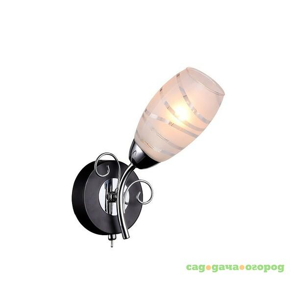 Фото Настенное бра ID lamp Edwidge 846/1A-Blackchrome