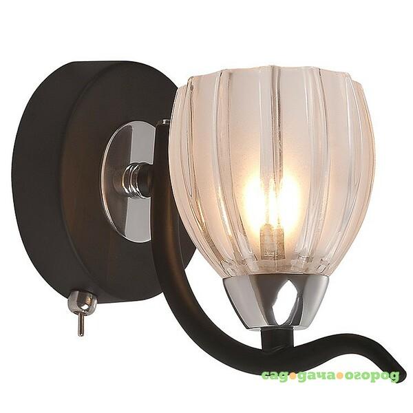 Фото Настенное бра ID lamp Antioch 213/1A-Blackchrome