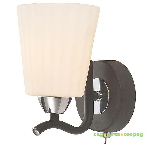 Фото Настенное бра ID lamp Ann Arbor 212/1A-Blackchrome