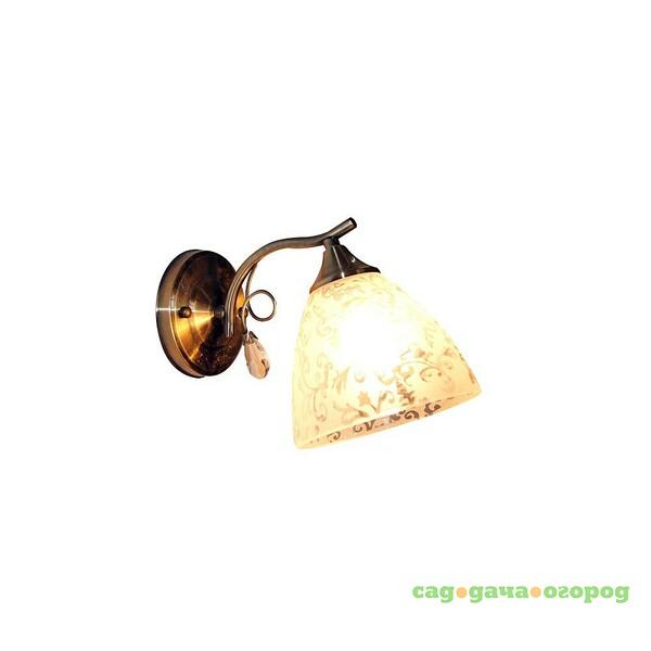 Фото Настенное бра ID lamp Orebella 852/1A-Oldbronze