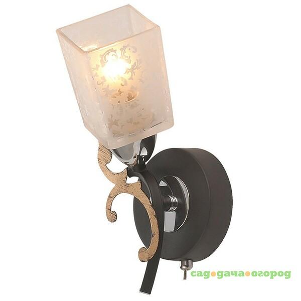 Фото Настенное бра ID lamp Allentown 206/1A-Blackchrome