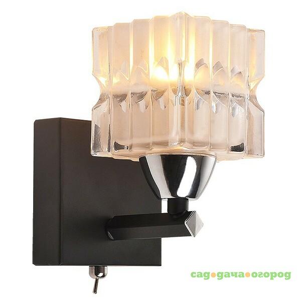 Фото Настенное бра ID lamp Alexandria 205/1A-Blackchrome