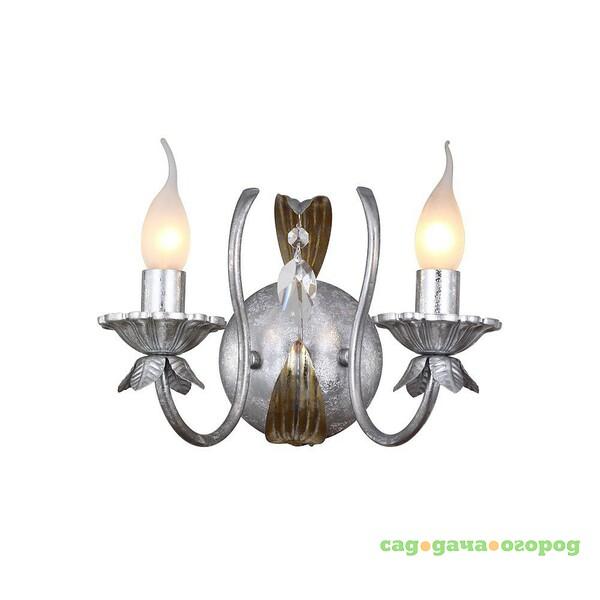 Фото Настенное бра ID lamp Noel 241/2A-Silvergold