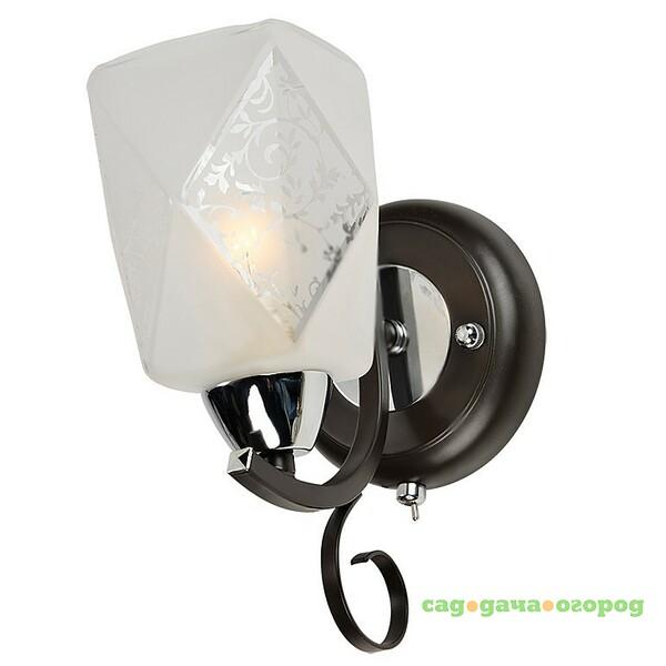 Фото Настенное бра ID lamp Birmingham 233/1A-Blackchrome