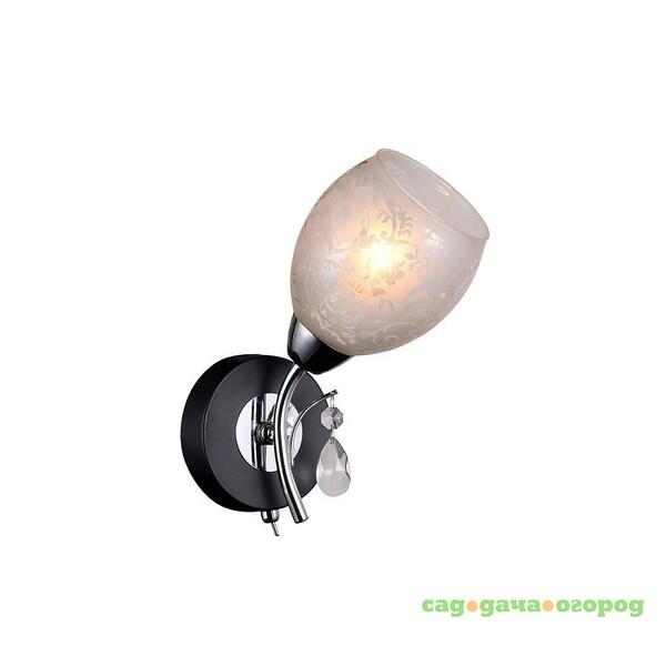 Фото Настенное бра ID lamp Agnes 843/1A-Blackchrome