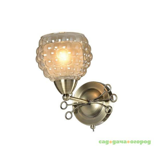 Фото Настенное бра ID lamp Verity 286/1A-Oldbronze