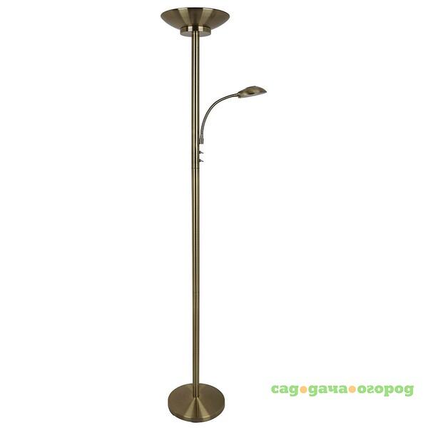 Фото Торшер ID lamp Quanti 282/2P-LEDOldbronze