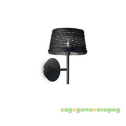 Фото Настенное бра Ideal Lux Basket BASKET AP1 NERO