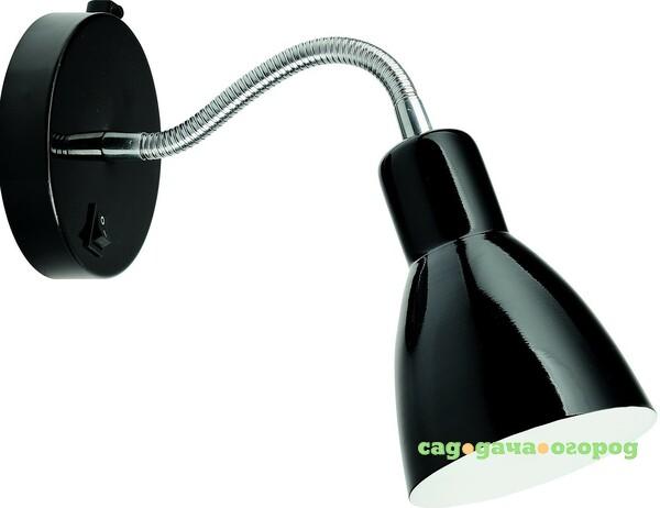 Фото Настенное бра Arte Lamp DORM A1408AP-1BK