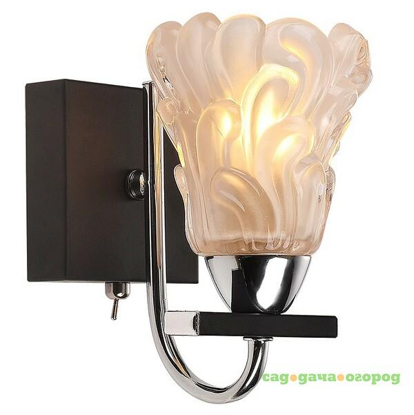 Фото Настенное бра ID lamp Atlanta 217/1A-Blackchrome