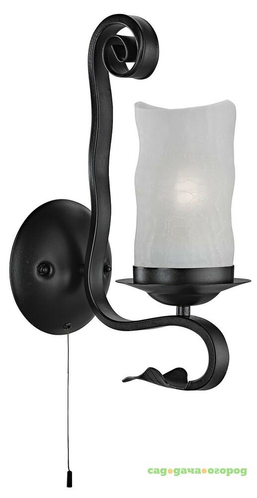 Фото Настенное бра Arte Lamp SCROLL A7915AP-1BK