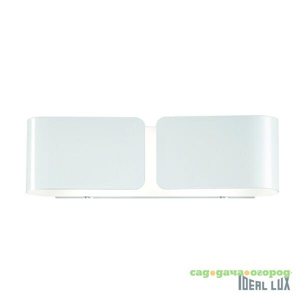 Фото Настенное бра Ideal Lux Clip CLIP AP2 SMALL BIANCO