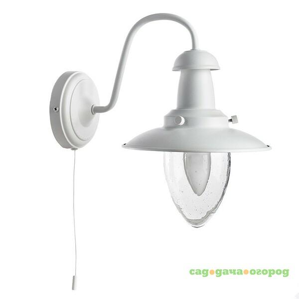 Фото Настенное бра Arte Lamp FISHERMAN A5518AP-1WH