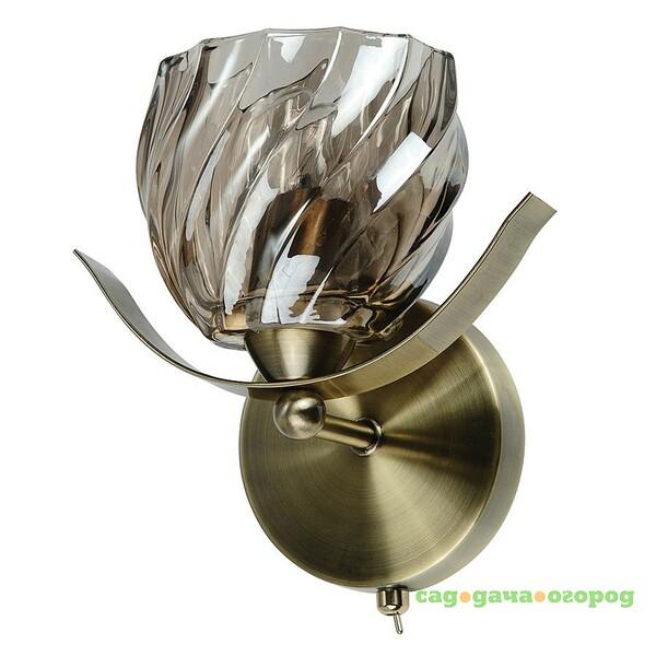 Фото Настенное бра ID lamp Fontana 601/1A-MOONOldbronze