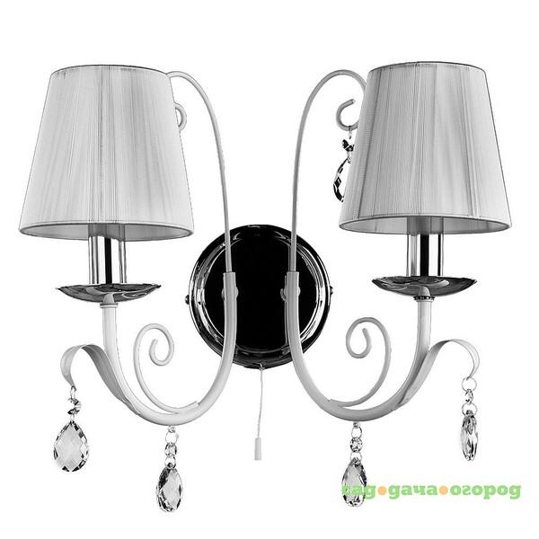 Фото Настенное бра Arte Lamp ROMANA SNOW A1743AP-2WH