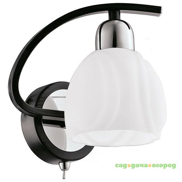 Фото Настенное бра ID lamp Coral Springs 389/1A-Blackchrome