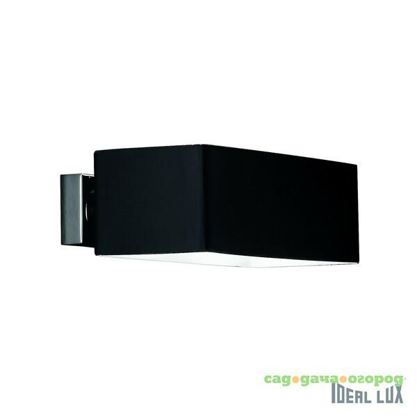 Фото Настенное бра Ideal Lux Bow BOX AP2 NERO