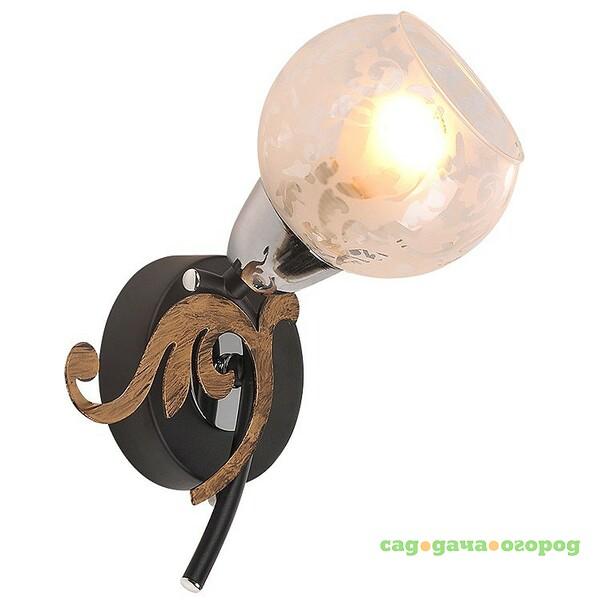 Фото Настенное бра ID lamp Athens 216/1A-Blackchrome