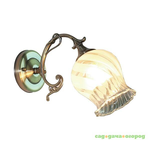 Фото Настенное бра ID lamp Dorotea 289/1A-Oldbronze