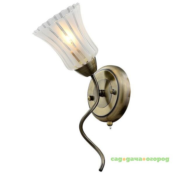 Фото Настенное бра ID lamp Bridgeport 245/1A-Oldbronze