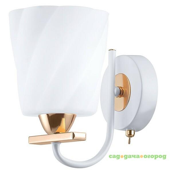 Фото Настенное бра ID lamp Clarksville 380/1A-Whitegold