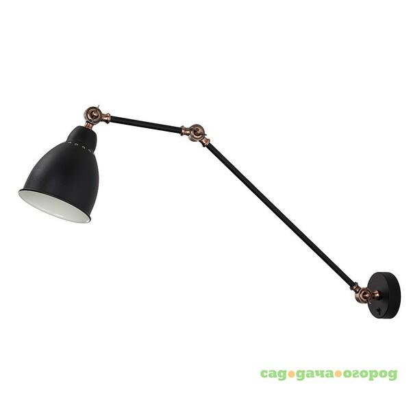 Фото Настенное бра Arte Lamp Braccio A2055AP-1BK