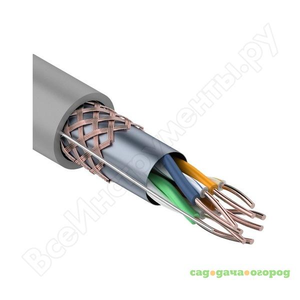 Фото Кабель sftp 4pr 24awg cat5e 305м rexant 01-0342