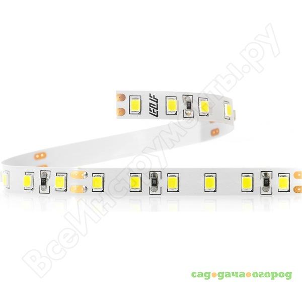 Фото Светодиодная лента elf 480smd диодов 2835, 24в, белая 480smd2835nww-hy24