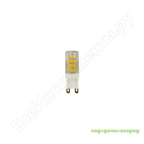 Фото Светодиодная лампа эра led smd jcd-5w-220v-corn, ceramics-827-g9 б0027863