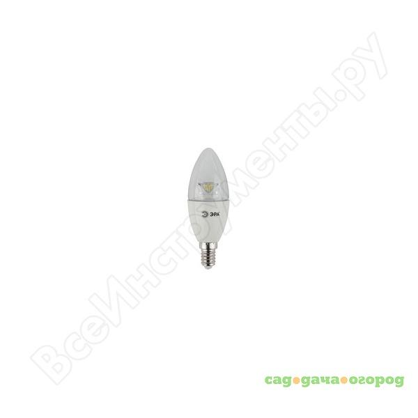 Фото Светодиодная лампа эра led smd b35-7w-840-e14-clear б0019802