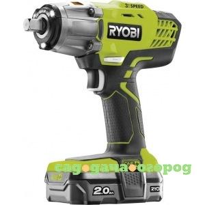 Фото Аккумуляторный гайковерт ryobi r18iw3-120s 5133003574