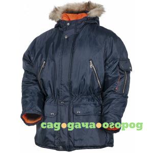Фото Мужская зимняя куртка факел аляска темно-синяя, р.44-46, рост 170-176 86016000.006