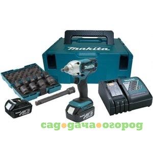 Фото Аккумуляторный гайковерт makita dtw190jx3