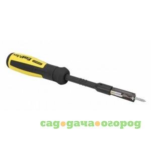 Фото Отвертка fatmax clip-n-grip в комплекте с 6-тью вставками stanley 9-69-188