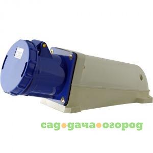 Фото Стационарная розетка 133 tdm 2р+ре 63а 220в ip54 sq0602-0010