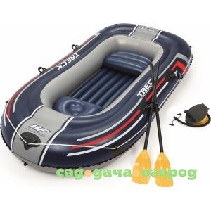 Фото Надувная лодка bestway hydro-force raft set 255x127 см с вёслами и насосом 61068 bw