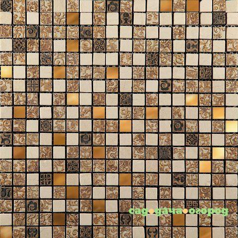 Фото Мозаика из стекла, мрамора и агломерата Natural Inka BDC-1503